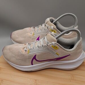 Nike Shoes Womens 7 Purple Air Zoom Pegasus 40 Running DV3854-800 Flaw